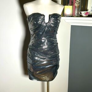 Strapless Discoball Dress!